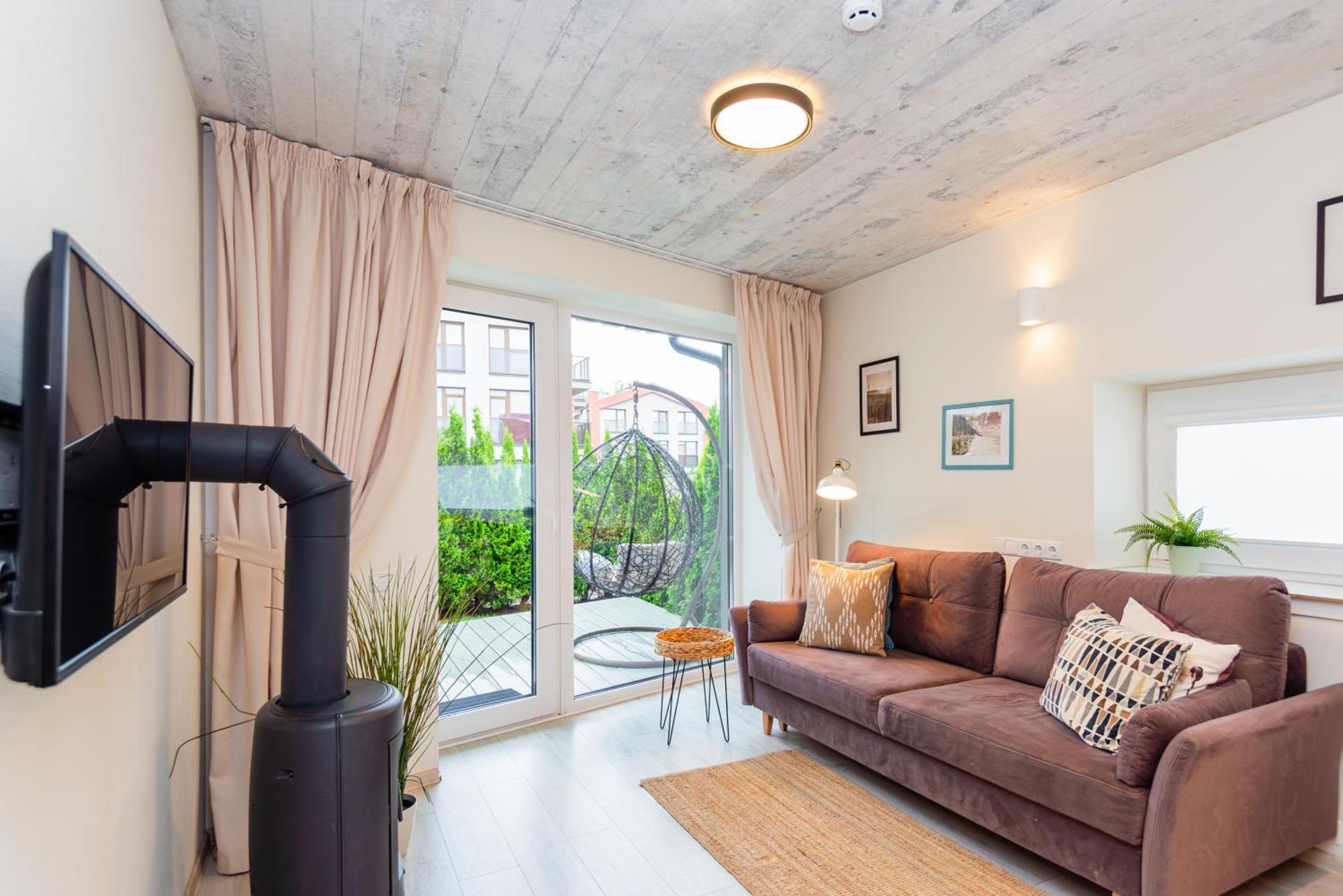 Zalia Kopa Apartamentai Salia Juros Паланга Екстер'єр фото