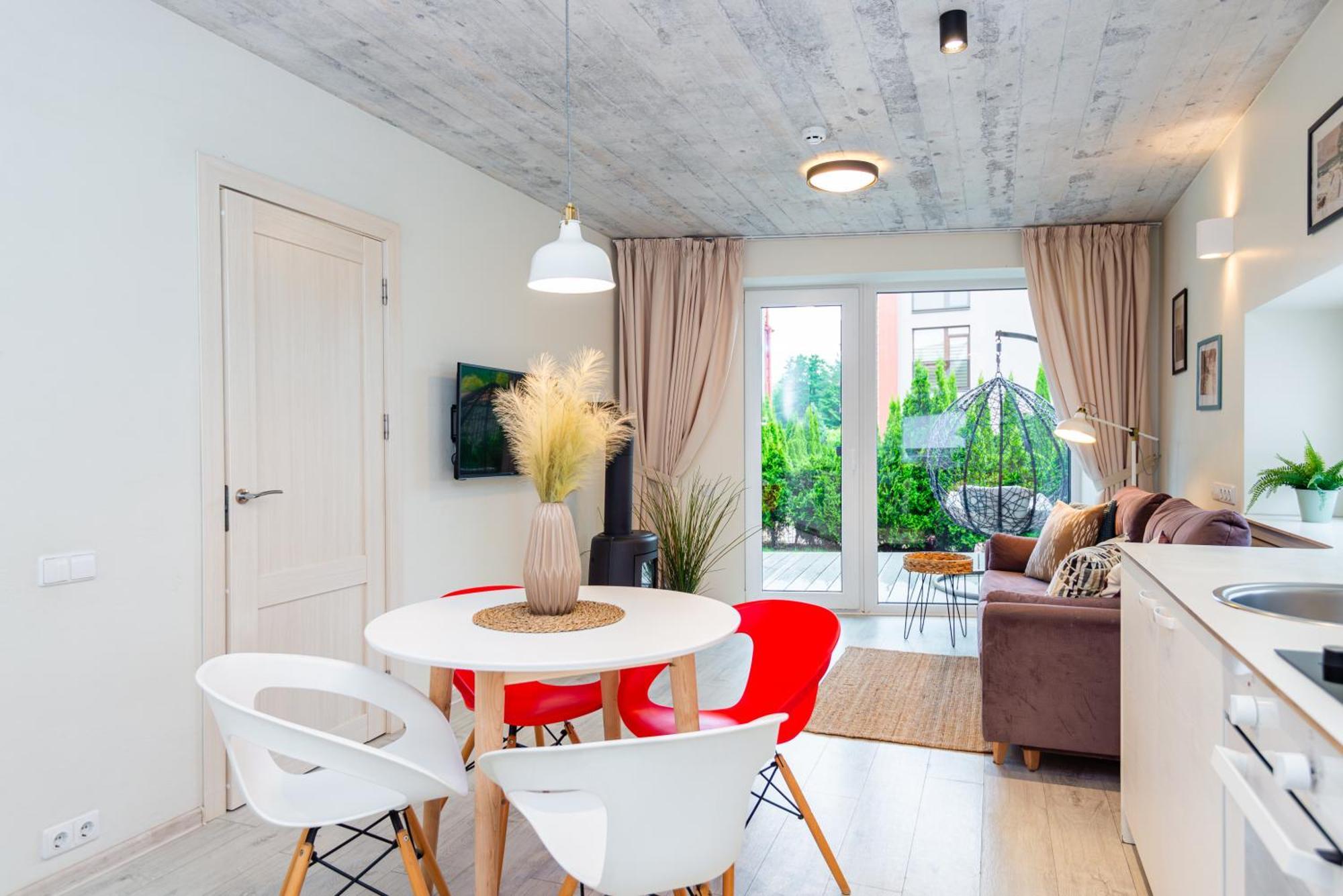 Zalia Kopa Apartamentai Salia Juros Паланга Екстер'єр фото