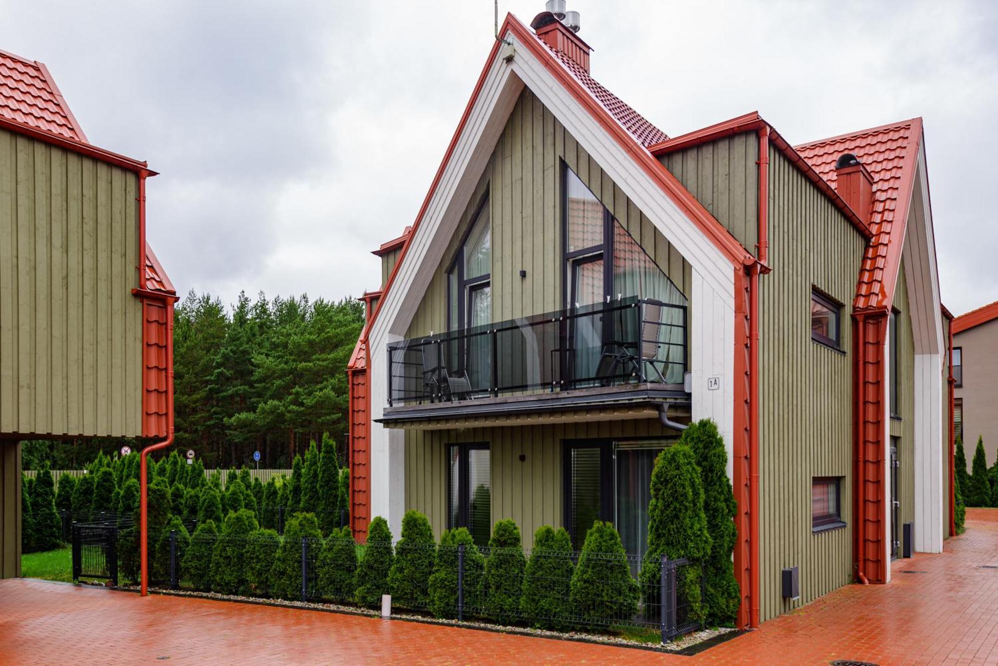 Zalia Kopa Apartamentai Salia Juros Паланга Екстер'єр фото
