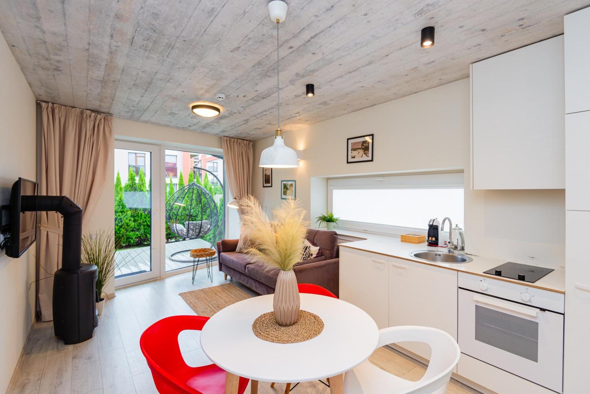 Zalia Kopa Apartamentai Salia Juros Паланга Екстер'єр фото