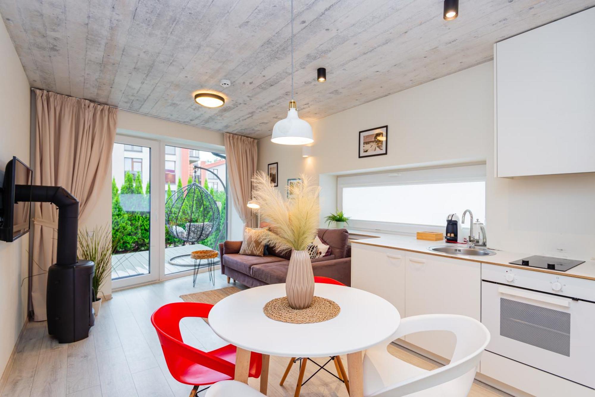 Zalia Kopa Apartamentai Salia Juros Паланга Екстер'єр фото